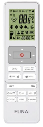 Инверторная сплит-система FUNAI EMPEROR SMART EYE FULL DC Inverter 2024 RACI-EM25HP.D04 (комплект)