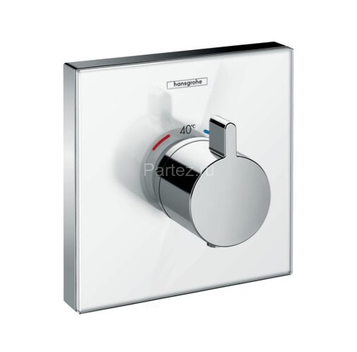 15734400 ShowerSelect Glass Термостат ShowerSelect Highflow, стеклянный, СМ