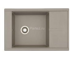 Кухонная мойка AQUATON Делия 78, серый шелк (1A715132DE250)