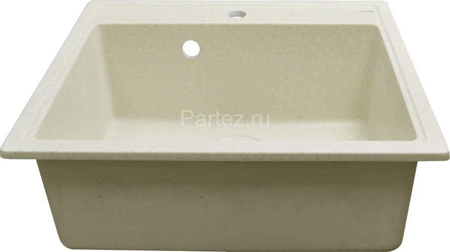 Кухонная мойка AZARIO Litos 570x505x200 искусственный мрамор, цвет Бежевый (CS00078324)