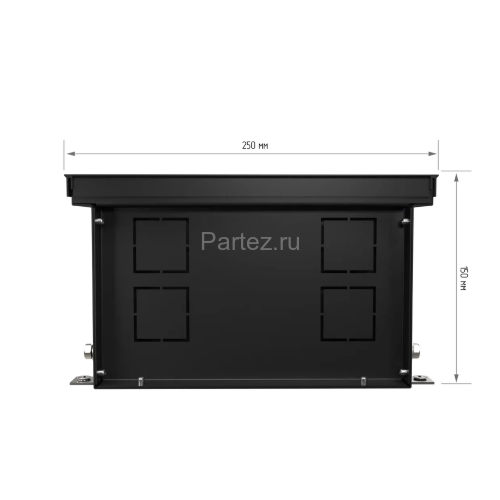 Конвектор внутрипольный Royal Thermo ATRIUM-150/250/2800-DG-U-BL