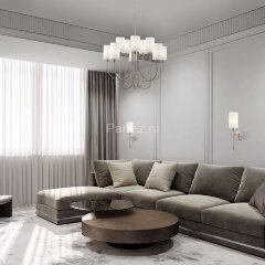 Подвесная люстра Eurosvet 60164/10 никель