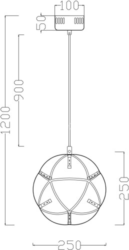 Подвесной светильник Freya FR5099PL-L6CH