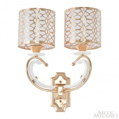Бра Arte Milano 301237/2W Wh/Gd