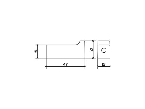 Крючок Keuco Edition 11, Хром (11114010000)