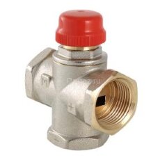 Трехходовой термостатический смесительный клапан повышенной пропускной способности 1&quot; VALTEC