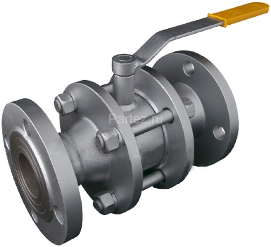 Кран шаровой стальной 11с64п Dу 25 Pу25 ф-ф