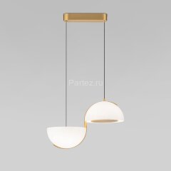 Подвесной светильник Eurosvet 50083/2 LED золото