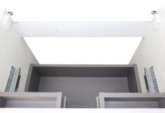 Комплект тумба Azario Velluto 70 700х450х660 подвесная, с раковиной Slim 70, белый матовый (CS000886