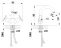 Смеситель для умывальника Lemark Plus Trend LM1807C
