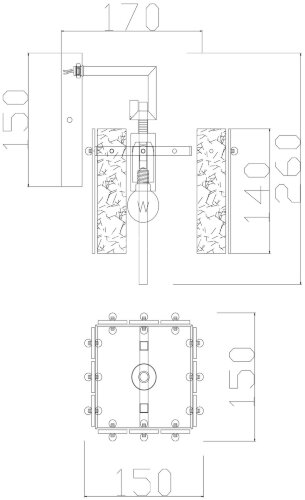 Бра Freya FR5166WL-01N