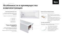 Ванна акриловая Roca Leon 1500x700 прямоугольная белый (7.2486.5.900.0)