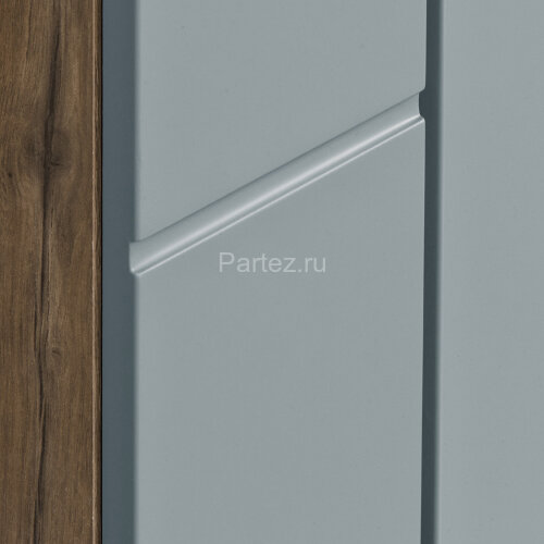 Шкафчик AQUATON Мишель подвесной, дуб фьорд/дуб рустикальный (1A243903MIX30)