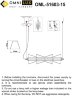 Подвесной светильник Omnilux OML-51603-15