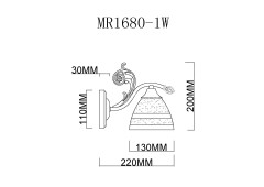 Бра MyFar MR1680-1W