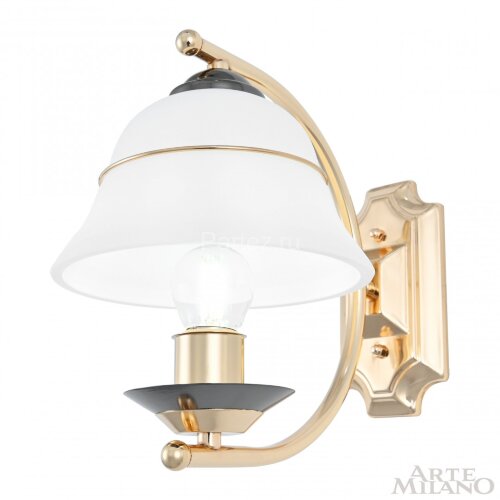 Бра Arte Milano 301240/1W Bk/Gd