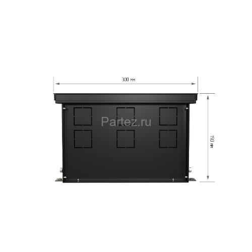 Конвектор внутрипольный Royal Thermo ATRIUM-190/300/1000-DG-U-DB