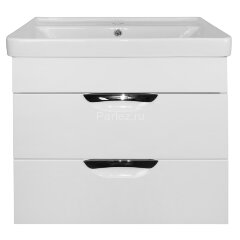 Комплект тумба Стиль- 60/2 "Соло" 600х580х480 подвесная с раковиной Monte 60 с доводчиками (CS000705