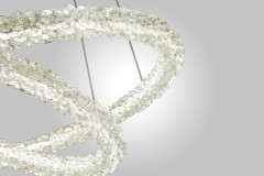 Подвесная люстра AM Group OVALE GD D600+400