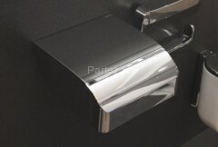 Держатель туалетной бумаги с крышкой Keuco Elegance NEW, хром (11660010000)