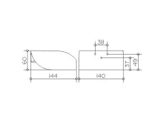 Держатель туалетной бумаги с крышкой Keuco Elegance NEW, хром (11660010000)