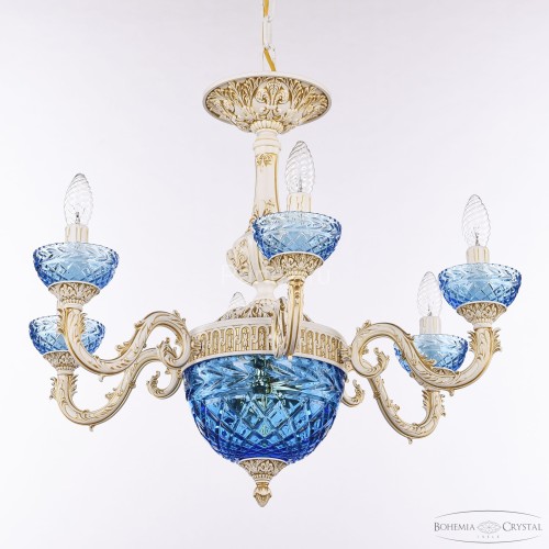 Подвесная люстра Bohemia AL79101P/6/175 WMG P Aquamarine/M-1F