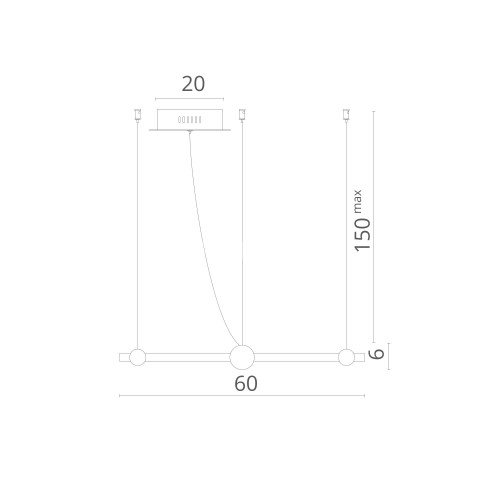 Подвесной светильник Divinare 1123/04 SP-65
