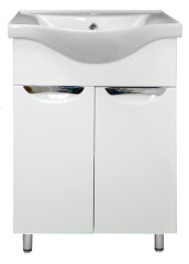 Комплект тумба Стиль- 55 550х870х310 с раковиной Basic 55 (CS00069264)