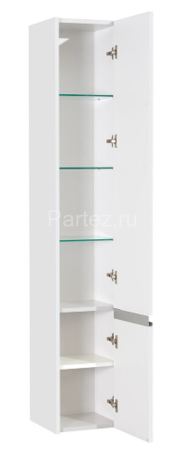 Пенал подвесной AQUATON Капри правый, белый (1A230503KP01R)