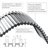 Конвектор внутрипольный Royal Thermo ATRIUM-90/400/2800-DG-U-LB