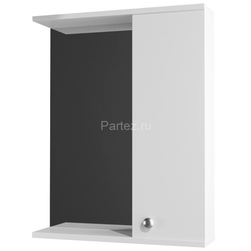 Зеркало-шкаф Loranto Моника 50 без светильника, правостороннее, 500х695х135