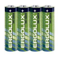 Элемент питания солевой AA/R6 1.5В R6SR4 SR4 (уп.4шт) Ergolux 12441