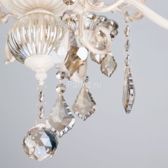 Подвесная люстра Eurosvet 3281/5 белый с золотом