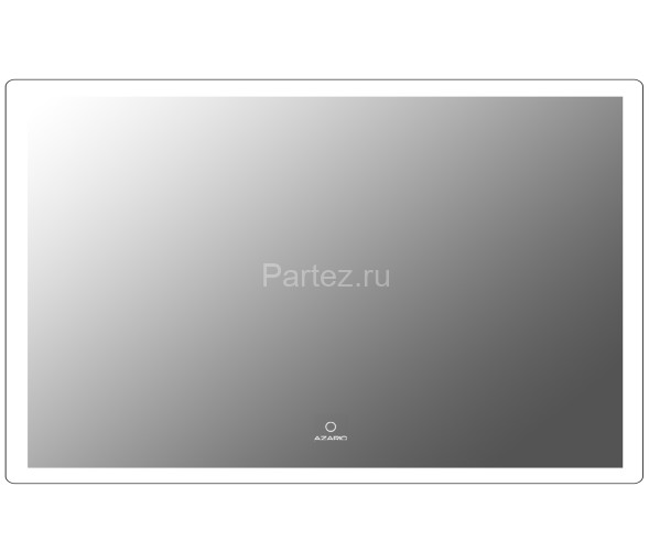 Зеркало AZARIO Lucia 800х680 с подсветкой, сенсорный выключатель с функцией диммера (AZ-Z-061-1CS)