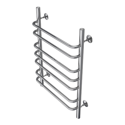 Полотенцесушитель водяной AZARIO FERRARA 500/800 7 секций, нижнее/диагональное подключение, 1/2", хр