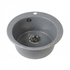 Кухонная мойка AQUATON Иверия 480 мм., серая (1A711032IV230)