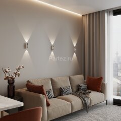 Бра Elektrostandard 40109/LED белый/сталь