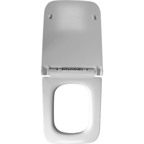 B2370Sa сиденье для унитаза дюропласт с микролифтом, белое MELANA