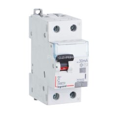 Выключатель автоматический дифференциального тока 2п (1P+N) C 32А 30мА тип AC 6кА DX3 2мод. Leg 4110