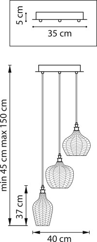 Подвесной светильник Lightstar 793236