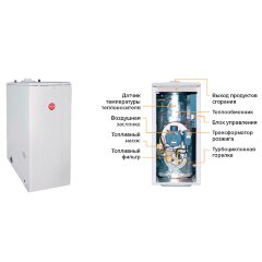 Котел дизельный Kiturami Turbo-21R