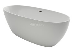 Ванна акриловая Azario DARWIN 1700х750х600 свободностоящая, в комплекте с сифоном и металлической ра