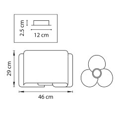 Потолочный светильник Lightstar 811030