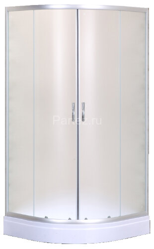 Душевое ограждение Loranto 90х90х195, поддон 13 см (CS-8015S)