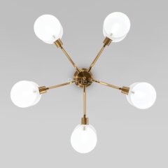 Потолочная люстра Eurosvet 60157/5 латунь