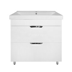 Комплект тумба Стиль- 80/2Н "Соло" 815х465х890 напольная, с раковиной Tempo 80 (CS00091380)