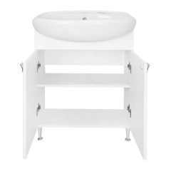 Комплект тумба Loranto Адель 60 615х455х840 напольная,с раковиной Арго 60 (CS00090396)