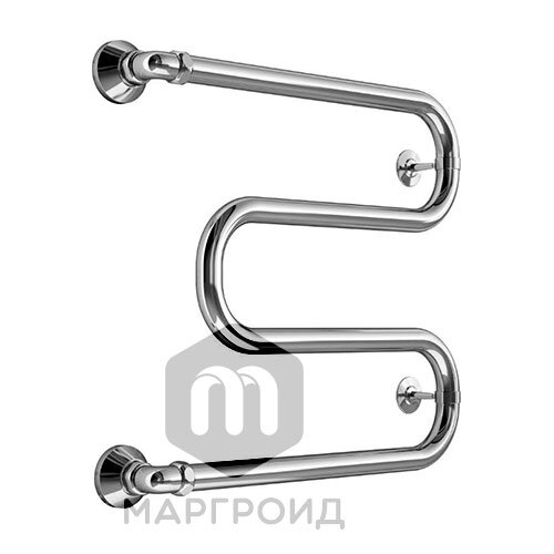Полотенцесушитель водяной Маргроид М-образный 50х60 "Вид 37", хром