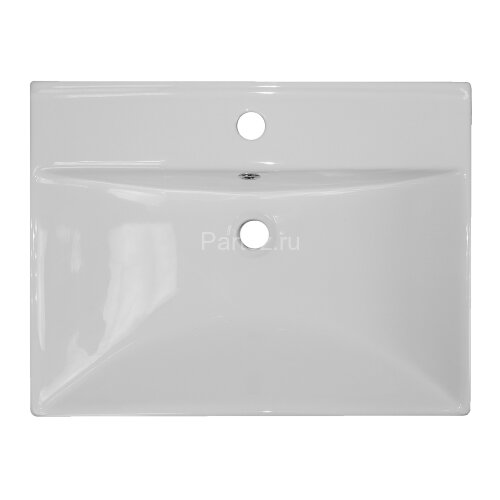 Комплект тумба Стиль- 60 "Соло" 600х470х890 напольная, фрезерованнй фасад, с раковиной Tempo 60 (CS0