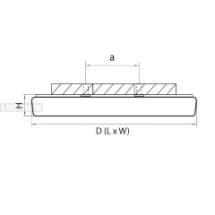 Настенно-потолочный светильник Lightstar 323184
